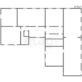 Продается помещение свободного назначения, 70 м²