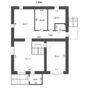 Продается 4-этажный дом, 461,8 м²