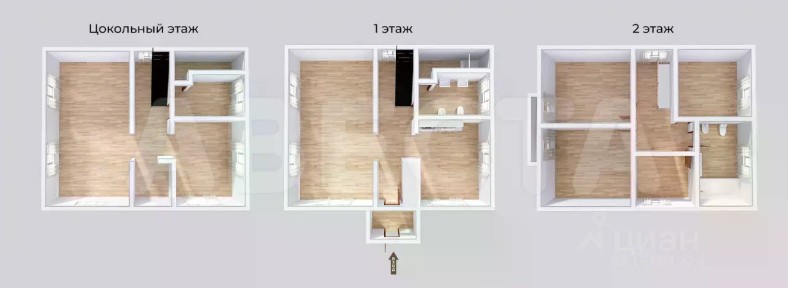 Продается 3-этажный коттедж, 310 м²