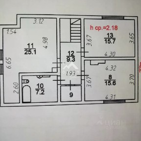 Продается 3-этажный дом, 262,4 м²