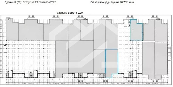 Сдается склад, 1 367,78 м²