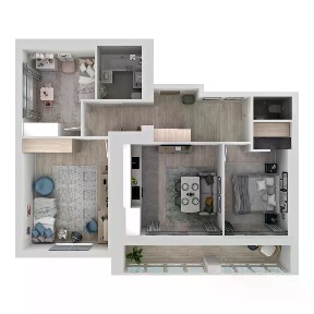 Продается 3-комн. квартира, 75,28 м²