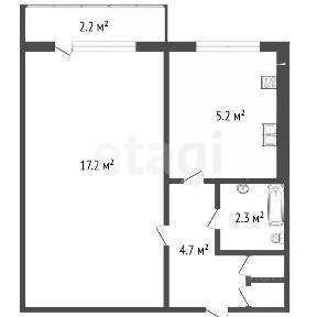 Продается 1-комн. квартира, 30 м²
