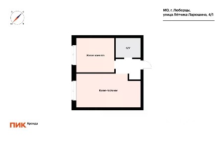 Сдается 2-комн. квартира, 35 м²