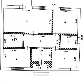 Продается 1-этажный дом, 118,8 м²