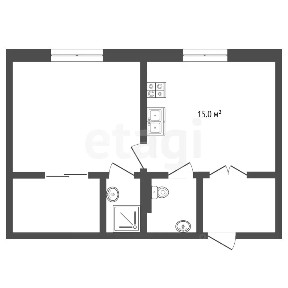 Продается 2-комн. квартира, 79,6 м²