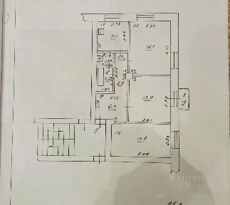 Продается 3-комн. квартира, 68 м²