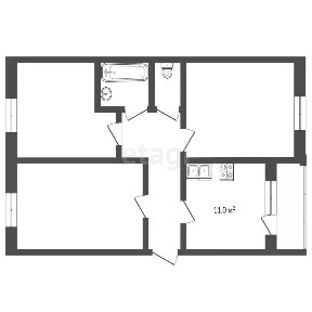 Продается 3-комн. квартира, 65,7 м²