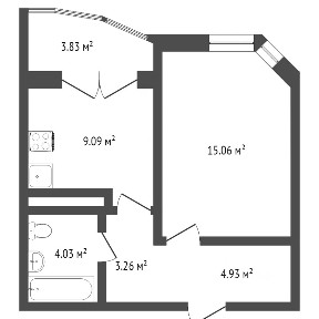 Продается 1-комн. квартира, 36,7 м²