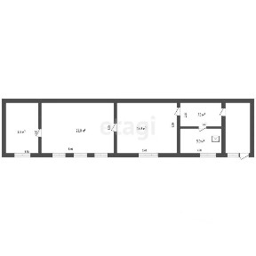 Продается 3-комн. квартира, 55,7 м²