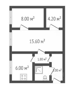 Продается 2-комн. квартира, 41,2 м²