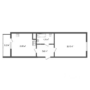Продается 1-комн. квартира, 38,8 м²