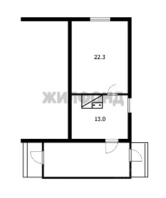 Продается 1-комн. квартира, 35,3 м²