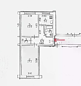 Продается 2-комн. квартира, 48,2 м²