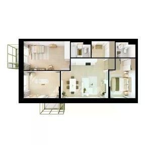 Продается 3-комн. квартира, 78,3 м²