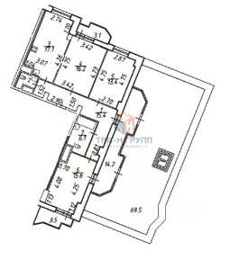 Продается 3-комн. квартира, 85,7 м²