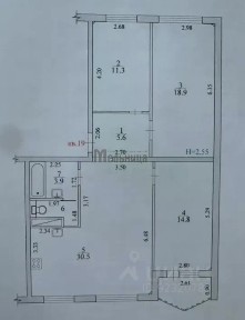 Продается 4-комн. квартира, 87 м²