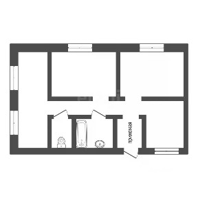 Продается 1-этажный дом, 63,4 м²