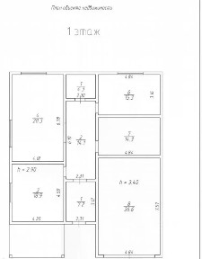 Продается 1-этажный дом, 140 м²