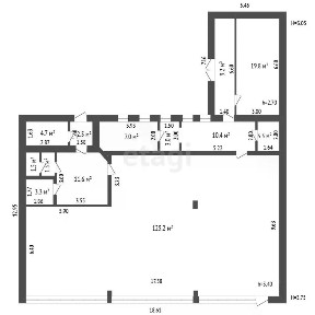 Продается помещение свободного назначения, 203 м²