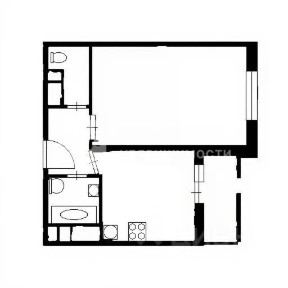 Продается 1-комн. квартира, 38 м²