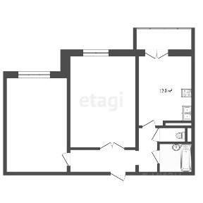 Продается 2-комн. квартира, 62,2 м²