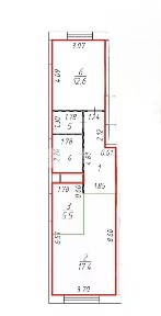 Продается 2-комн. квартира, 49,3 м²