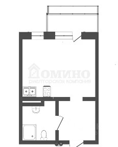 Продается студия, 30 м²