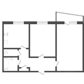 Продается 2-комн. квартира, 49,8 м²