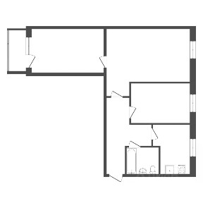 Продается 3-комн. квартира, 56 м²