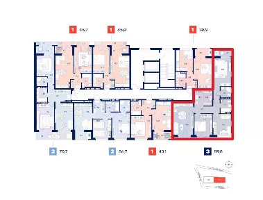 Продается 3-комн. квартира, 89,8 м²