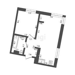 Продается 1-комн. квартира, 47 м²