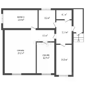 Продается 1-этажный дом, 115 м²