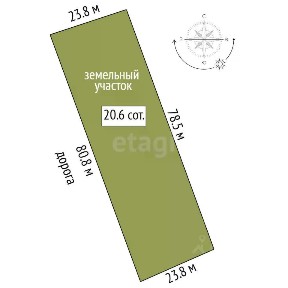 Продается 1-этажный дом, 16 м²