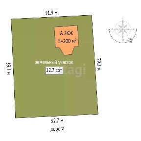 Продается 2-этажный дом, 200 м²