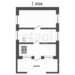 Продается 1-этажный дом, 36,7 м²
