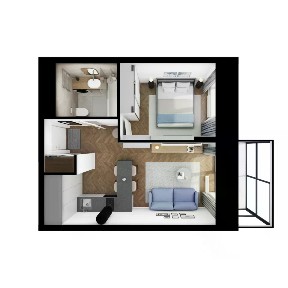 Продается 1-комн. квартира, 32,76 м²
