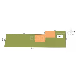 Продается 1-этажный дом, 70 м²