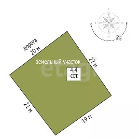 Продается 1-этажный дом, 12 м²