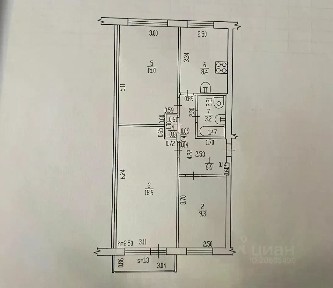 Продается 3-комн. квартира, 62,5 м²