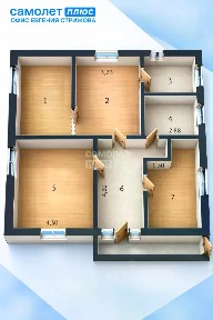 Продается 1-этажный дом, 87,9 м²