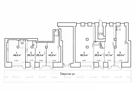 Продается помещение свободного назначения, 47,7 м²