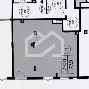 Продается помещение свободного назначения, 78 м²