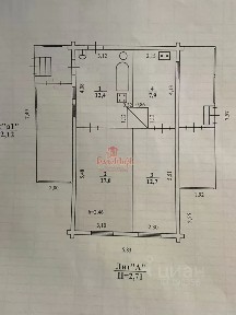Продается 1-этажный дом, 50 м²