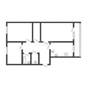 Продается 3-комн. квартира, 62,4 м²