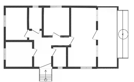 Продается 1-этажный дом, 120 м²