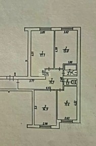 Продается 3-комн. квартира, 72,6 м²