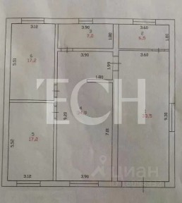 Продается 1-этажный дом, 125 м²
