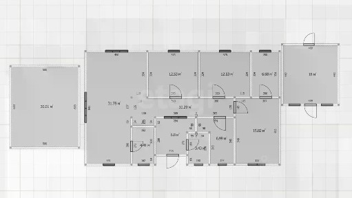Продается 1-этажный дом, 120 м²
