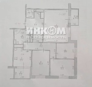 Продается 4-комн. квартира, 119,5 м²